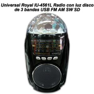 Radio con Luces Universal Royal