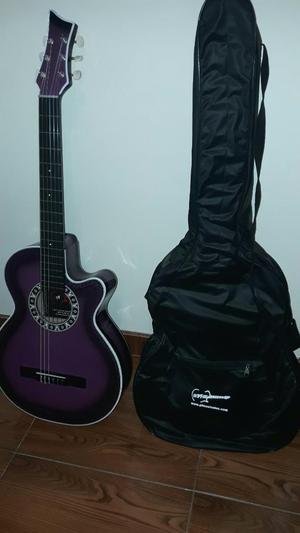 Se Vende Guitarra Acustica Y Accesorios