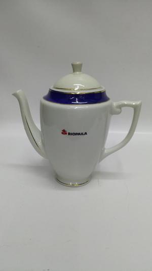 Tetera Antigua Porcelana Royal Tapa