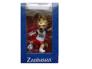 Zabivaka mascota mundial patada balon. original FIFA