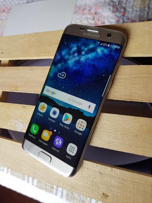 Samsung S7 Edge Plateado Como Nuevo