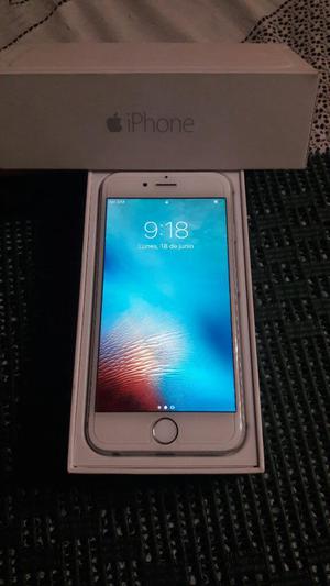 Vendo iPhone 6 Silver de 16 Gb