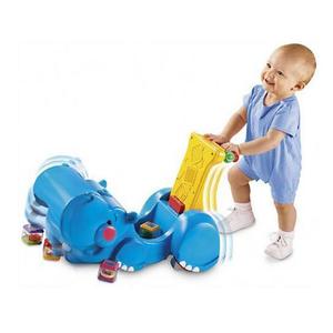 Hipopótamo de Fisher Price, andador y carrito perfecto