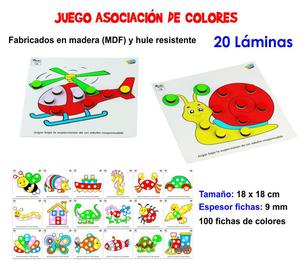 Juego Asociación de colores