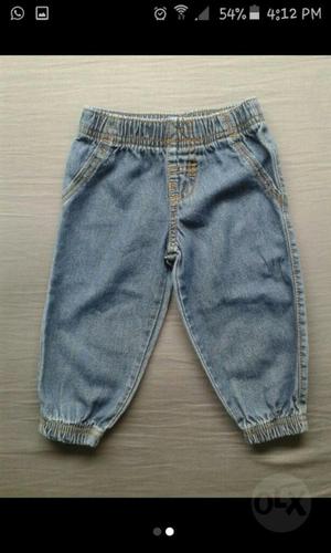 Jeans Usado Carter's Talla 6 Meses