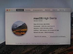 Mac OS iMac 21.5 inch, Mid 