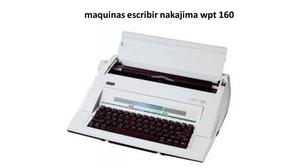Maquinas escribir nakajima wpt 160 Cali