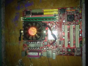 VENDO O CAMBIO BOARD MSI MS DDR1 CON PROCESADOR AMD