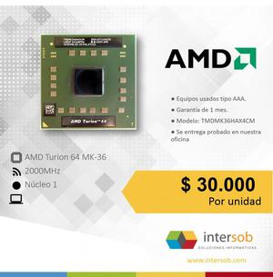 Procesadores AMD Portatil