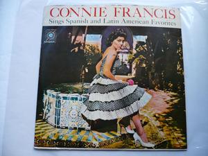 Disco Acetato Vinilo LP Connie Francis ‎Sings Spanish and