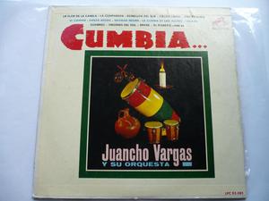 Disco Acetato Vinilo LP Juancho Vargas Y Su Orquesta Cumbias