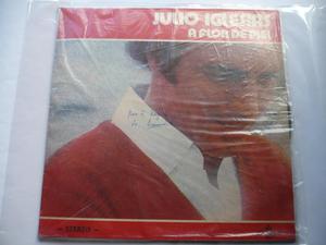 Disco Acetato Vinilo LP Julio Iglesias ‎– A Flor De Piel