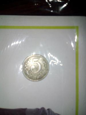 Moneda de 5 Centavos de 
