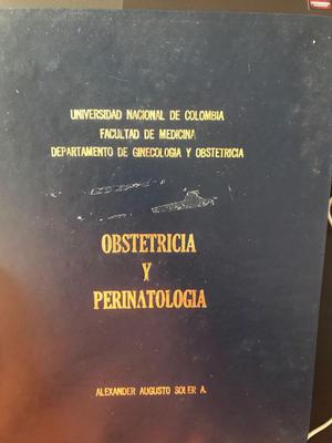 Obstetricia Y perinatologia