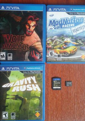 Juegos Y Memoria de Ps Vita