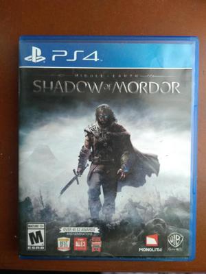 Juego Ps4 Shadow Of Mordor