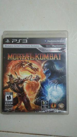 Mortal Kombat 9 Ps3 Play 3 Perfecto Estado. solo venta