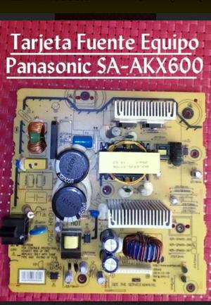 Tarjeta Fuente Equip Panasonic Sa Akx600