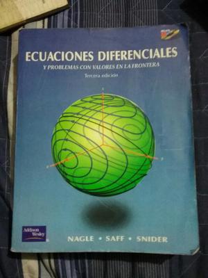 Ecuaciones Diferenciales Nagle 3 Ed