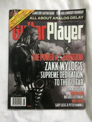 Revista Guitar Player Zakk Wylde Portada