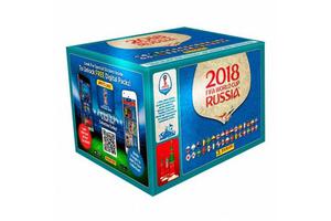 Vendo caja laminas Panini Rusia 