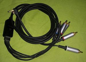 Cable hd componente av tv psp