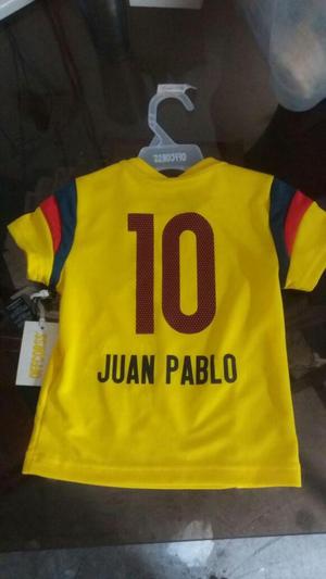 Camiseta colombia nio talla 24 meses