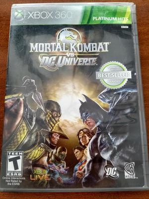 Juego Mortal Kombat vs DC Universe Xbox 360 Original