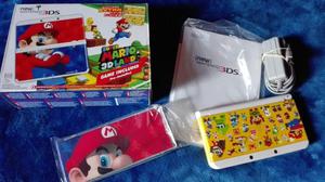 Nintendo 3DS XL cargador carcasa 32 juegos instalados