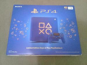 Ps4 Slim 1T Limited Edition Days Of Play Ps4. Programado.