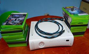 XBOX 360 Clasico 20 GB, HDMI, 21 Juegos Originales, Buen
