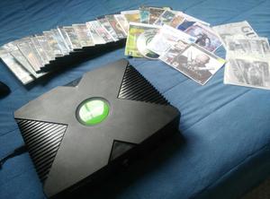Xbox Clásico Caja Negra 34 Juegos