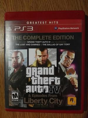 gta4 Grand Theft Auto Iv Ps3/play 3