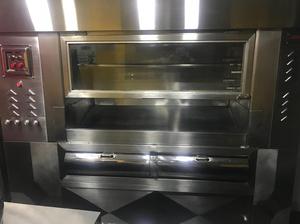 Horno a Gas en Acero de 36 Pollos