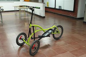 Prototipo de triciclo elíptico
