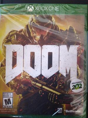 Doom, Xbox One, Nueva Y Sellada