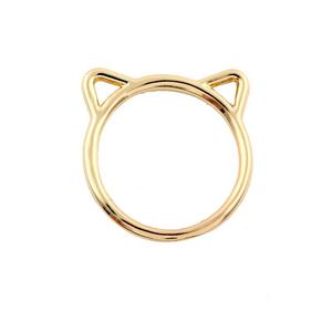 Kitty love ring Anillo dorado