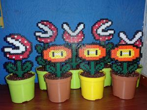 Plantas Mario Bros Decorativas
