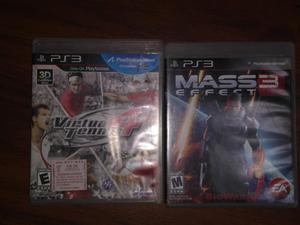 2 X1 Juegos Mass Effect Y Virtusl Tennis