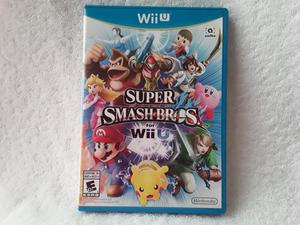 Juego Original Wiiu Super Smash Bros
