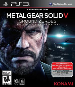 Metal Gear Solid V Ground Zeroes Ps3
