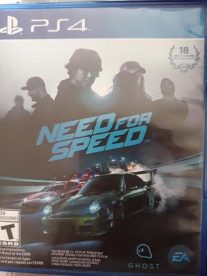 Need For Speed Ps4