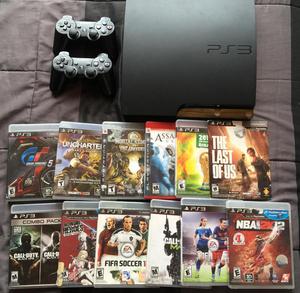 Ps3 Slim con Juegos