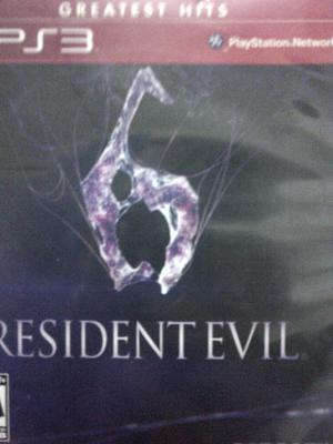 Se Vende Resident Evil 6 Play 3 Original