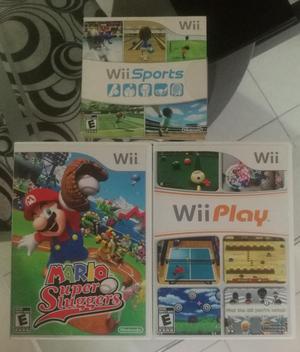 Se Venden 3 Juegos de Nintendo Wii