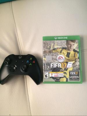 Vendo Fifa 17 Y Control de Xbox One