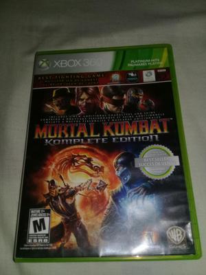 Vendo Mortal Kombat Komplete Edition