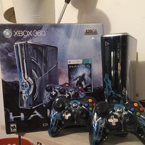 Xbox 360 Edicion Halo 4, con 10 Juegos.