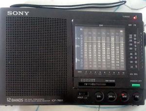 Radio Sony Clasico Icf  Bandas