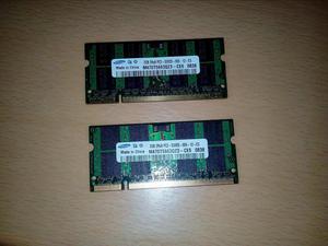 Memoria Ram Samsung 2gb Pc2 Para Portatil